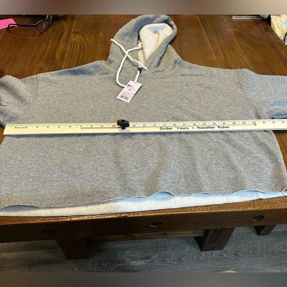 Wild Fable crop hoodie sweat shirt‎ NWT gray XXL - Picture 7 of 10
